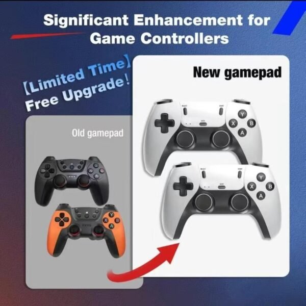 Wireless Game Console with HDMI Output – Includes 2 Controllers & Accessories - Image 2